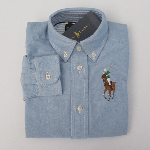 Polo Ralph Lauren Other - Ralph Lauren LS Big Pony Oxford Dress Shirt NEW